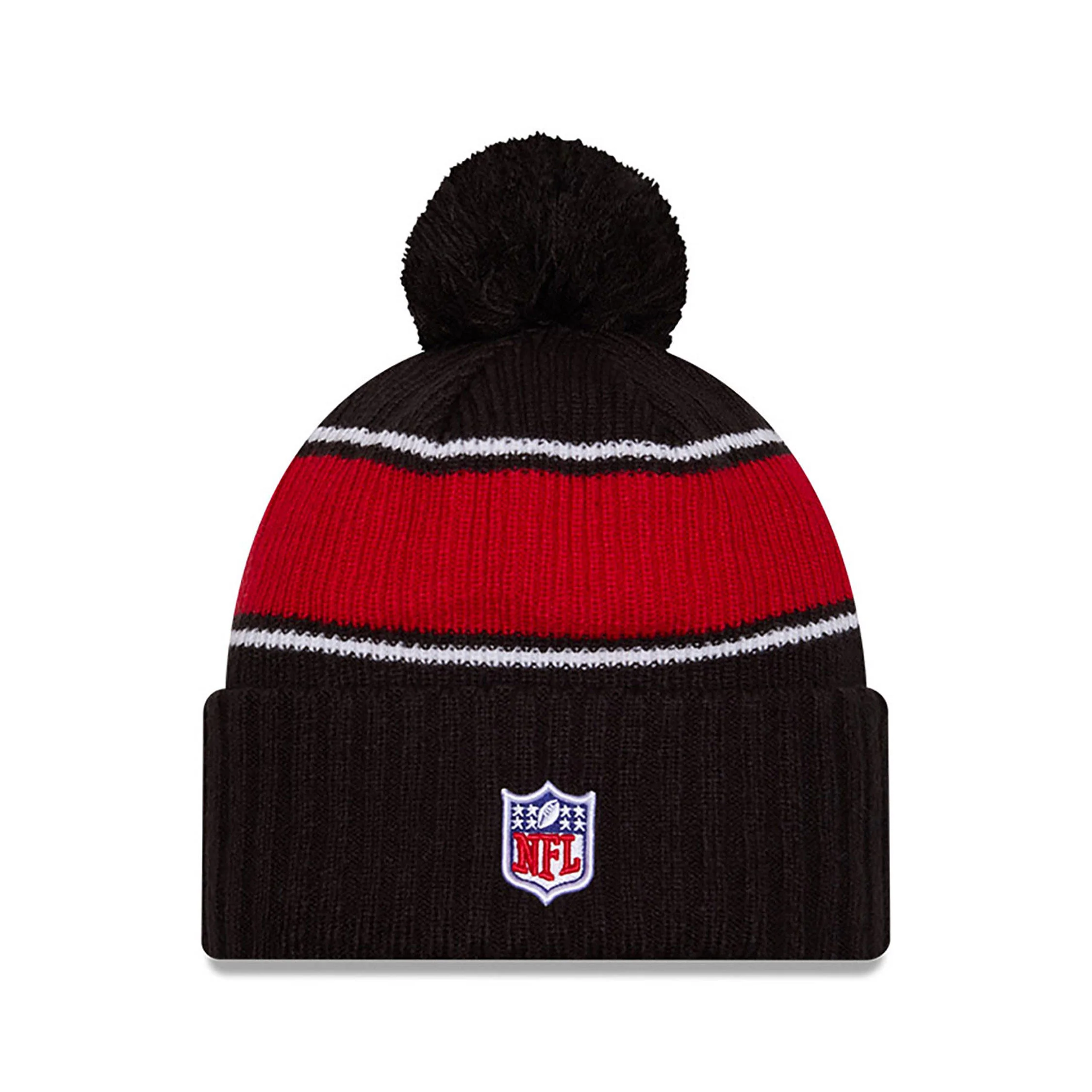 Atlanta  Falcons NFL Sideline 2024 Sport Knit Beanie Hat - Image 3