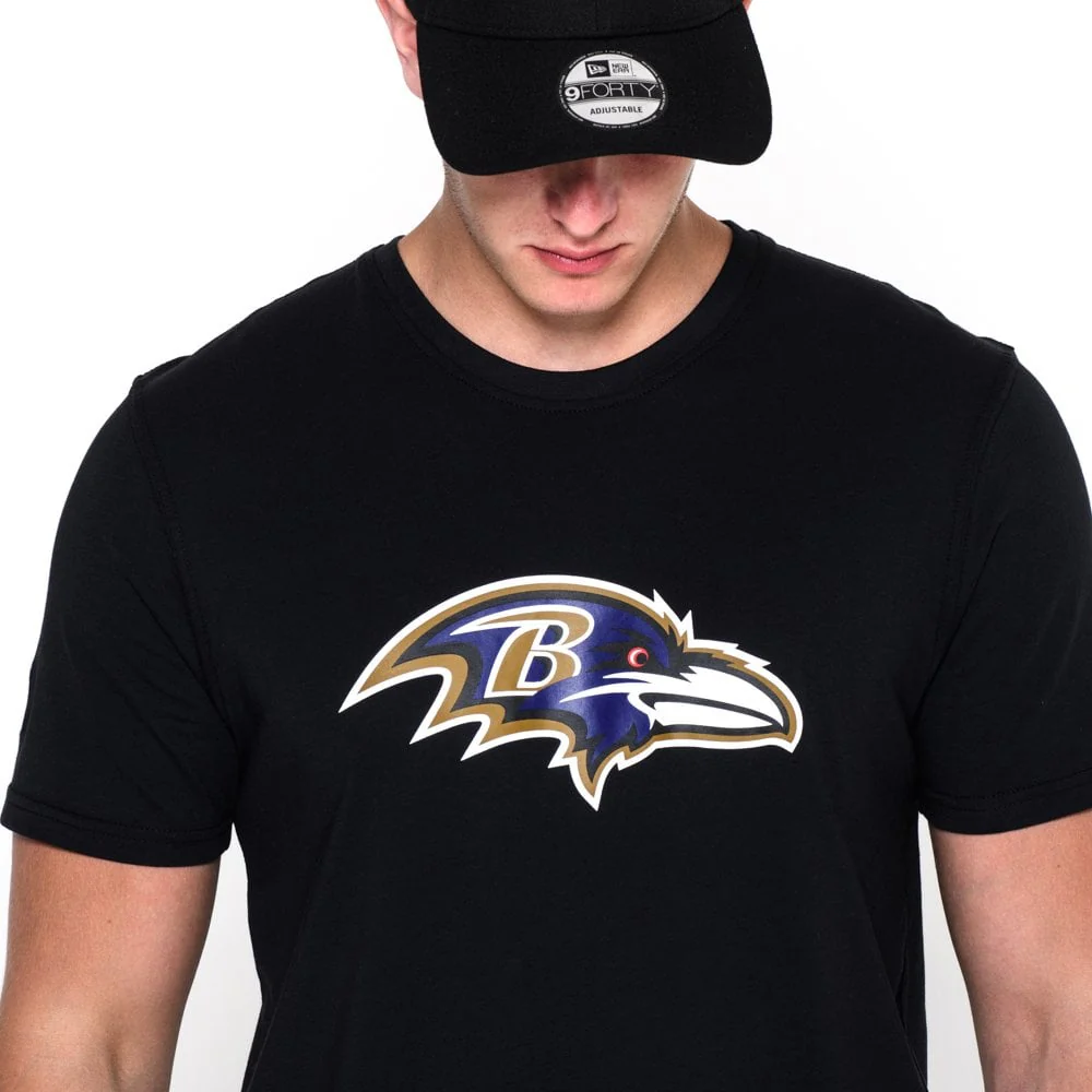 Baltimore Ravens Regular Black T-Shirt - Image 5