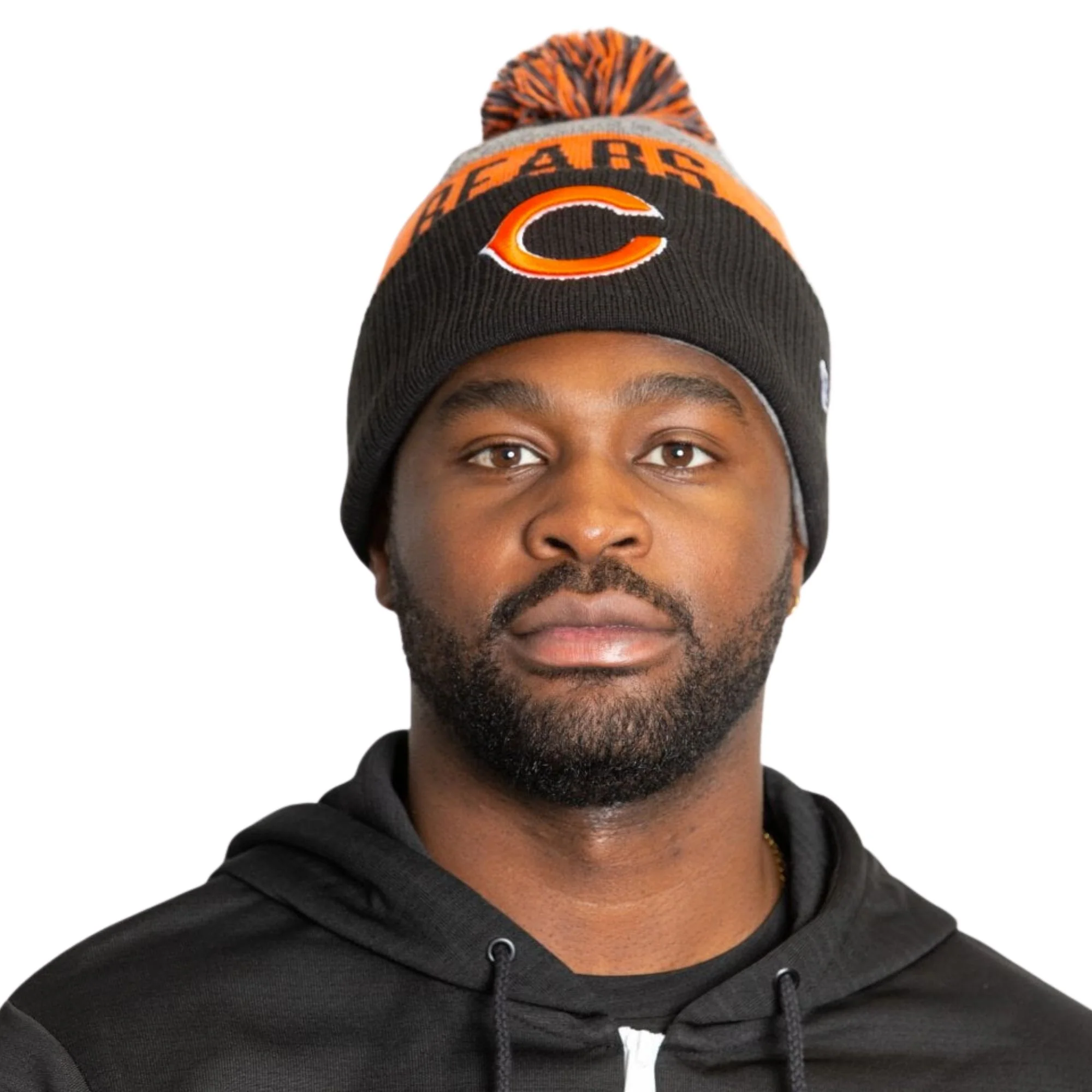 Chicago Bears Colour Stripe Beanie - Image 3
