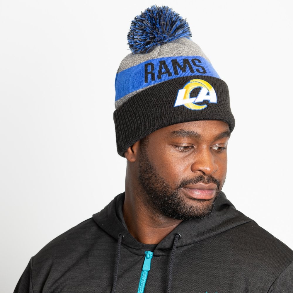 Los Angeles Rams Colour Stripe Beanie - Image 3